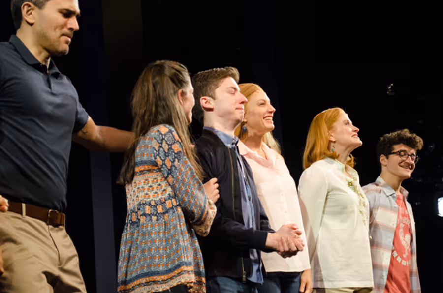 Photo Coverage: Andrew Barth Feldman and Alex Boniello Take Final Bows in DEAR EVAN HANSEN Image