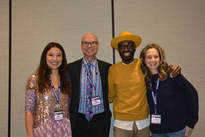 Ming Peiffer, Richie Ridge, Donja R. Love and Bess Wohl @ BroadwayWorld Ming Peiffer, Richie Ridge, Donja R. Love and Bess Wohl Photo