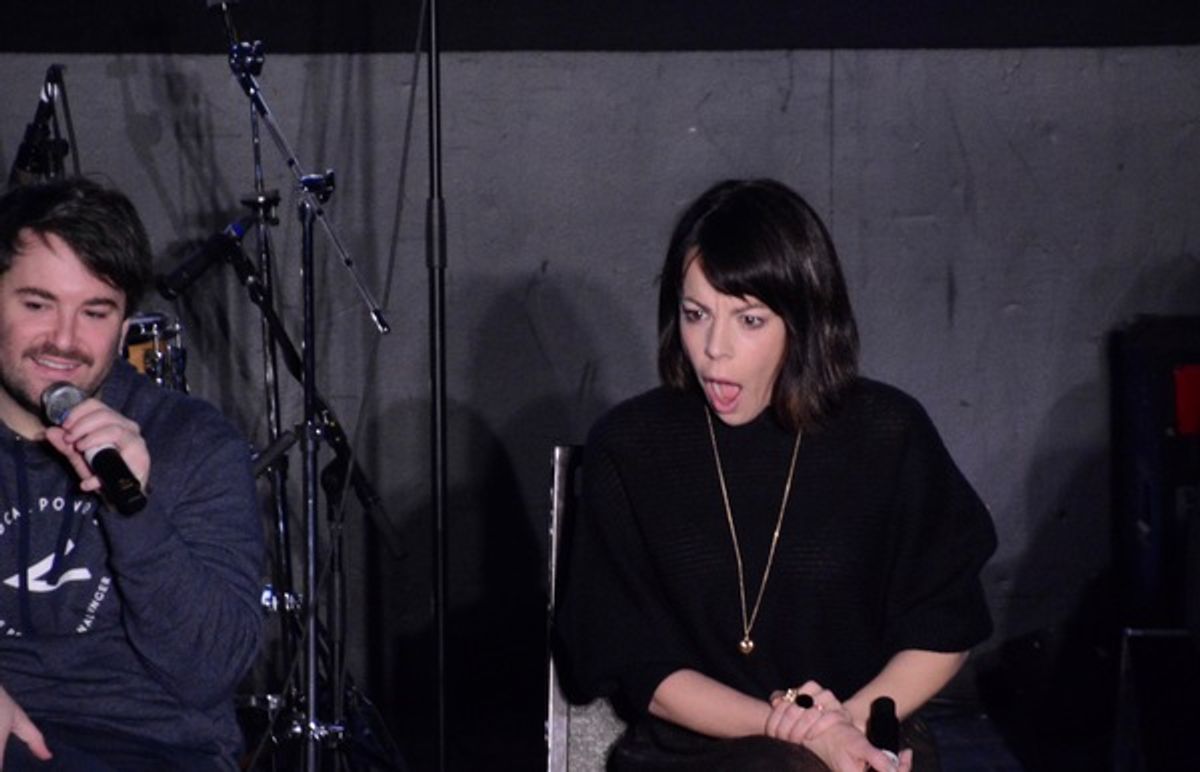 Alex Brighrman and Leslie Kritzer at 