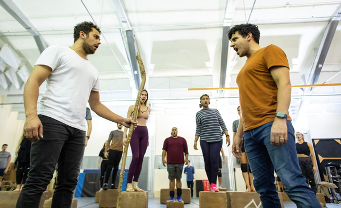 Photos/Video: Inside Rehearsal For THE PRINCE OF EGYPT in London  Image
