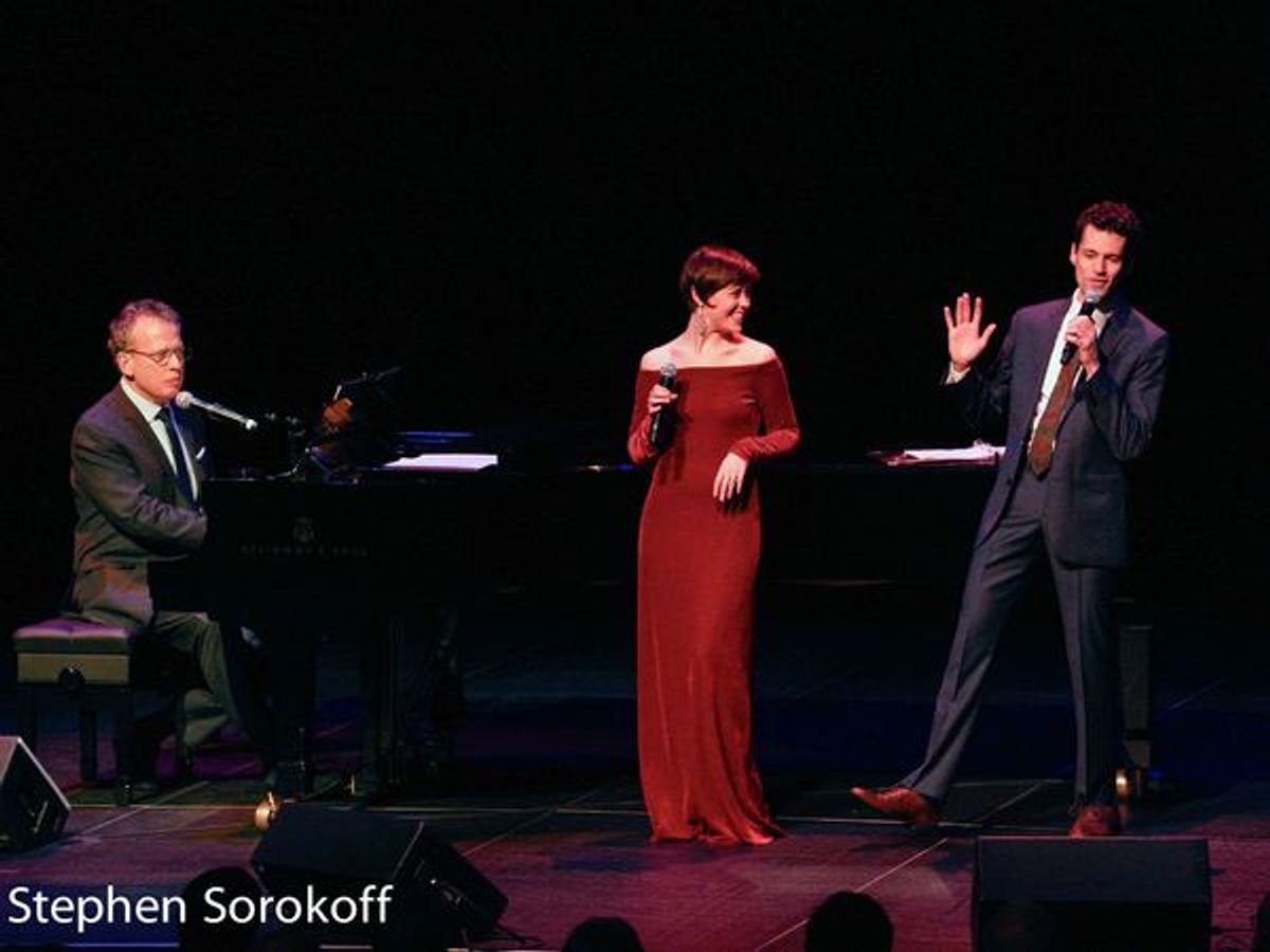 Billy Stritch, Carole J. Bufford, Liam Forde at 