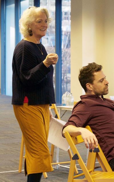 Louise Jameson, Jonathan McGarrity Photo