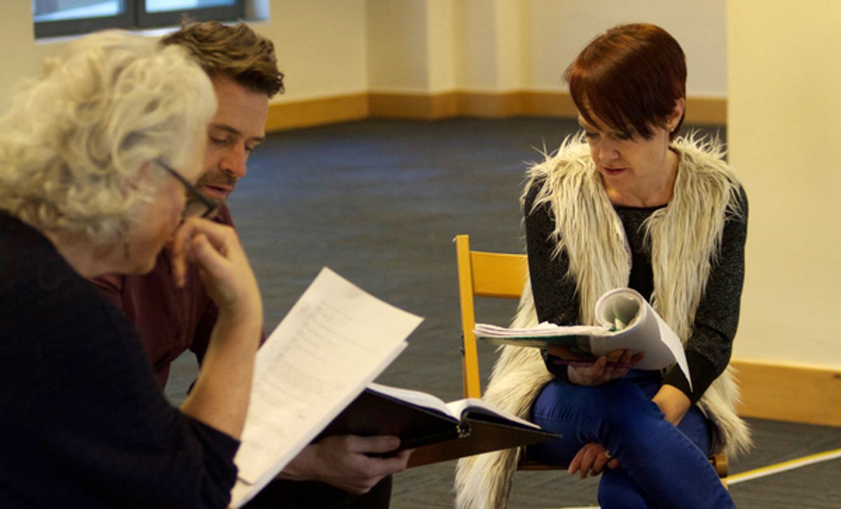 Louise Jameson, Jonathan McGarrity, Kate Ashmead at 