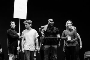 Olly Dobson, Cedric Neal, Rosanna Hyland @ BroadwayWorld Olly Dobson, Cedric Neal, Rosanna Hyland Photo