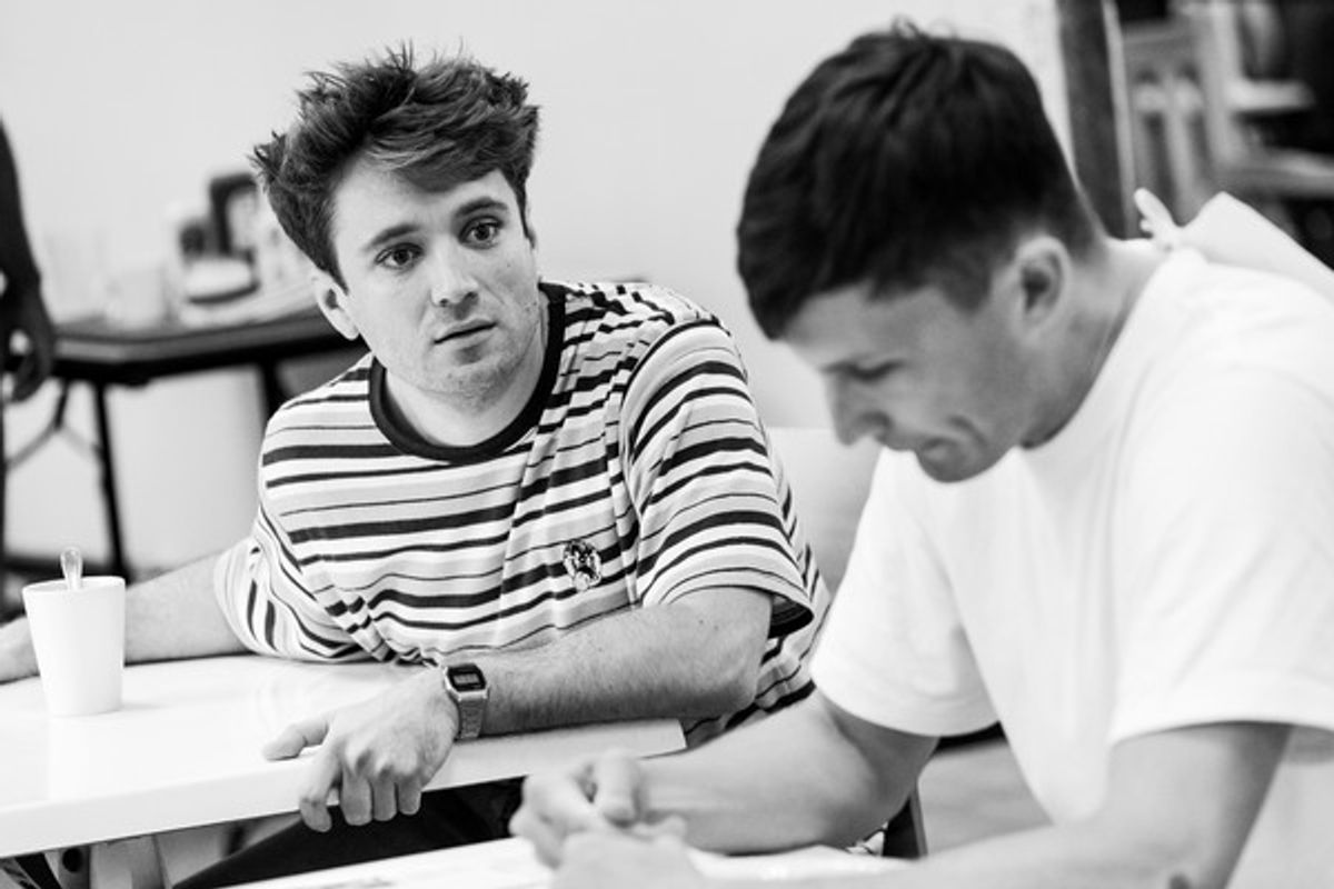 Olly Dobson, Hugh Coles at 