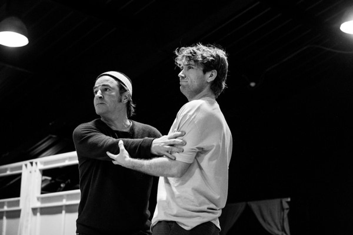 Roger Bart and Olly Dobson at 