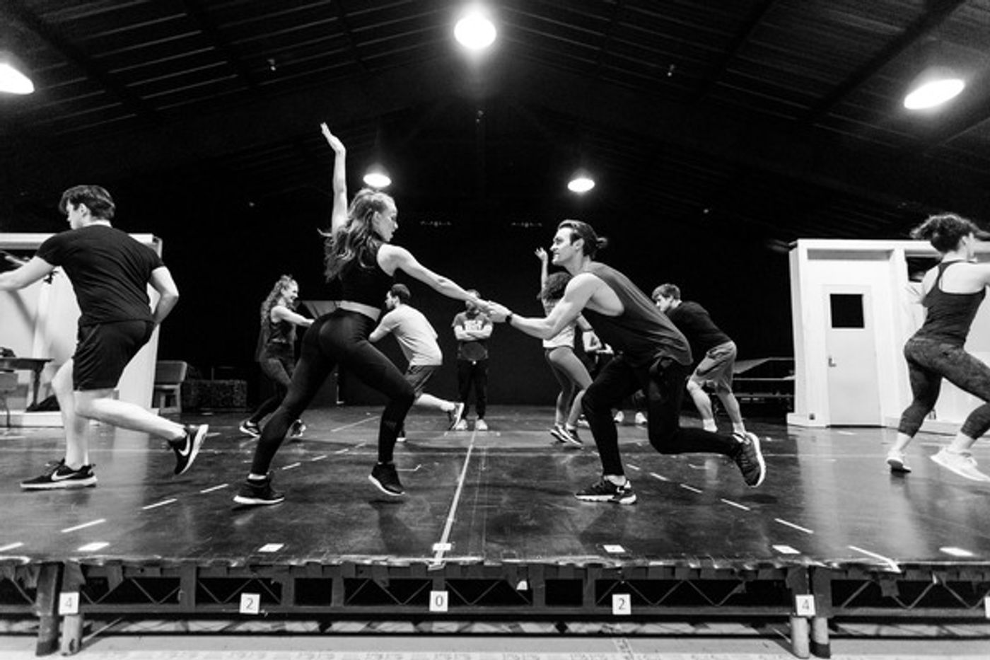 Photo Flash: Inside Rehearsal For BACK TO THE FUTURE the Musical  Image