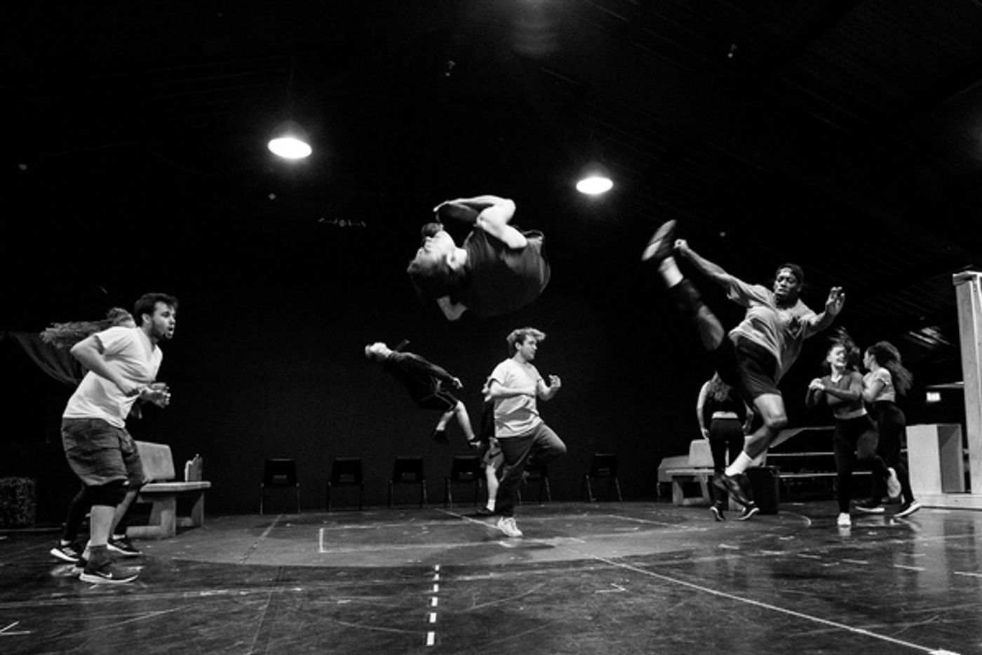 Photo Flash: Inside Rehearsal For BACK TO THE FUTURE the Musical  Image