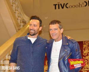Pablo Puyol y Antonio Banderas @ BroadwayWorld Pablo Puyol y Antonio Banderas Photo