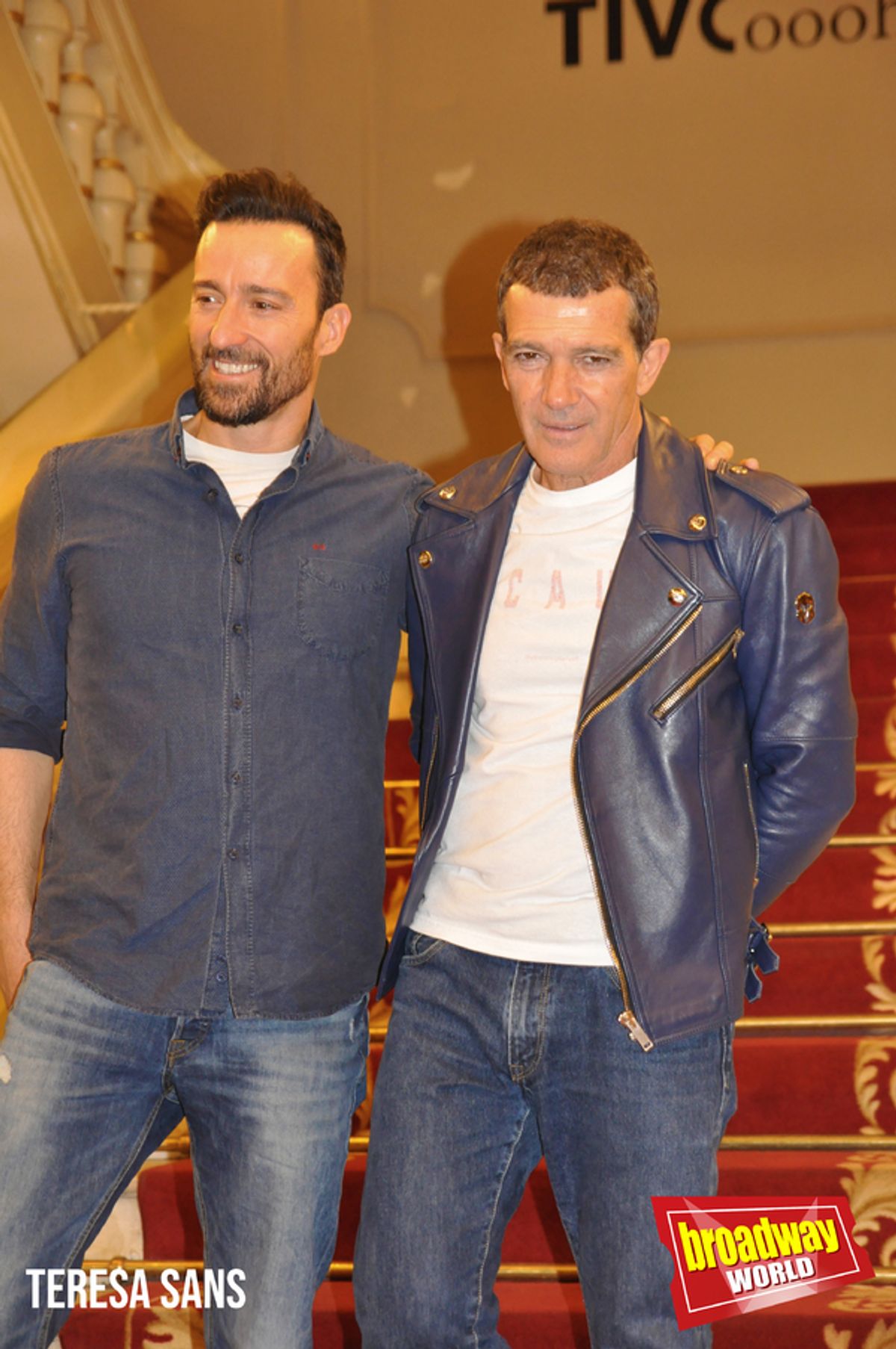Pablo Puyol y Antonio Banderas at 