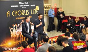 Antonio Banderas y Pablo Puyol @ BroadwayWorld Antonio Banderas y Pablo Puyol Photo