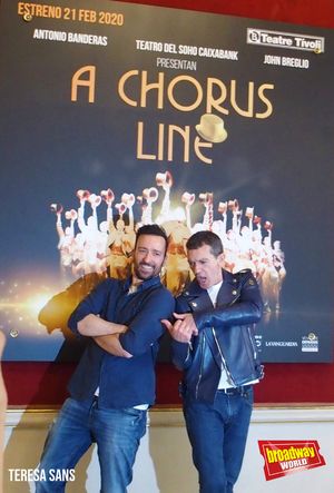 Pablo Puyol y Antonio Banderas @ BroadwayWorld Pablo Puyol y Antonio Banderas Photo