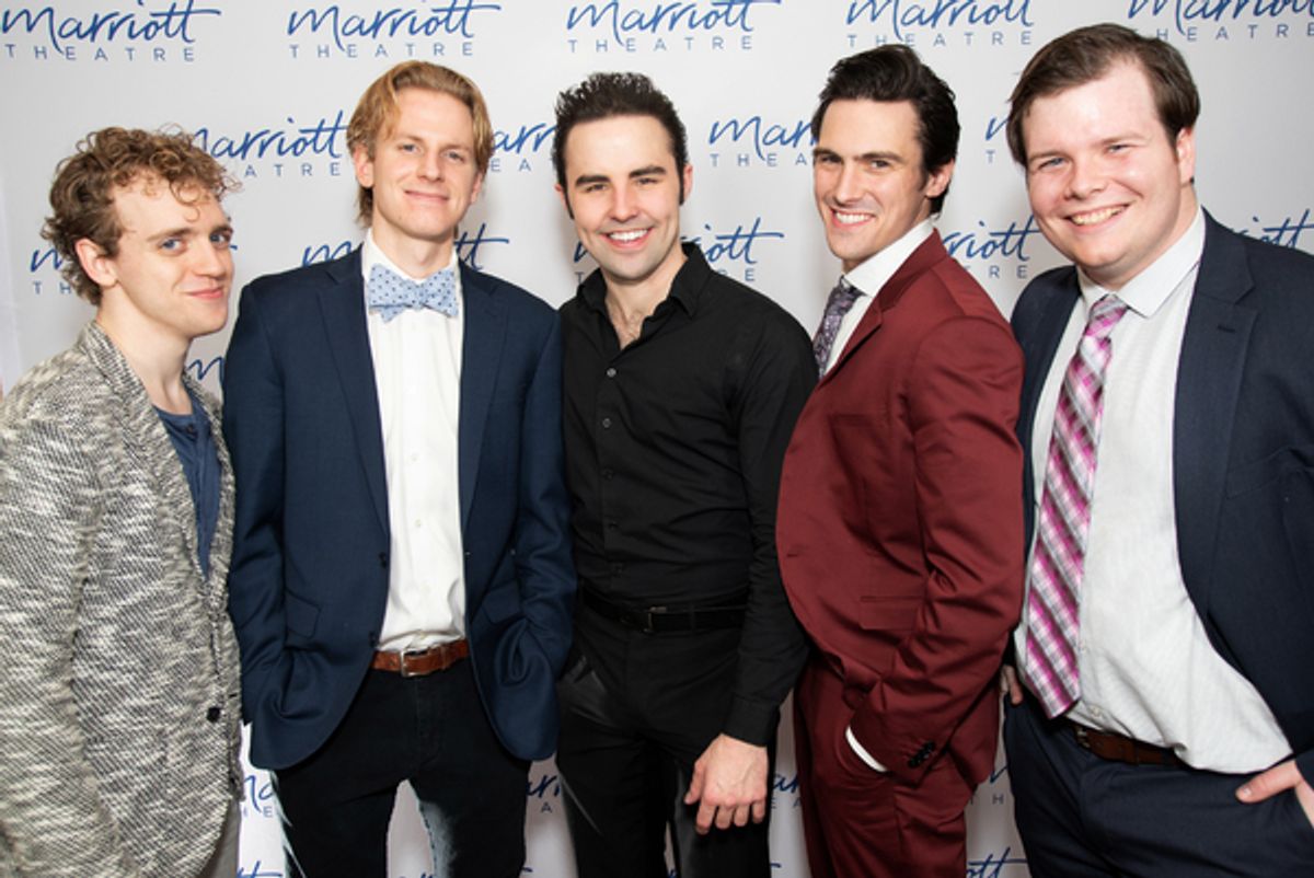 Michael Kurowski, Kevin Corbett, Jack Cahill-Lemme, Jimmy Nicholas, Jake Elkins at 