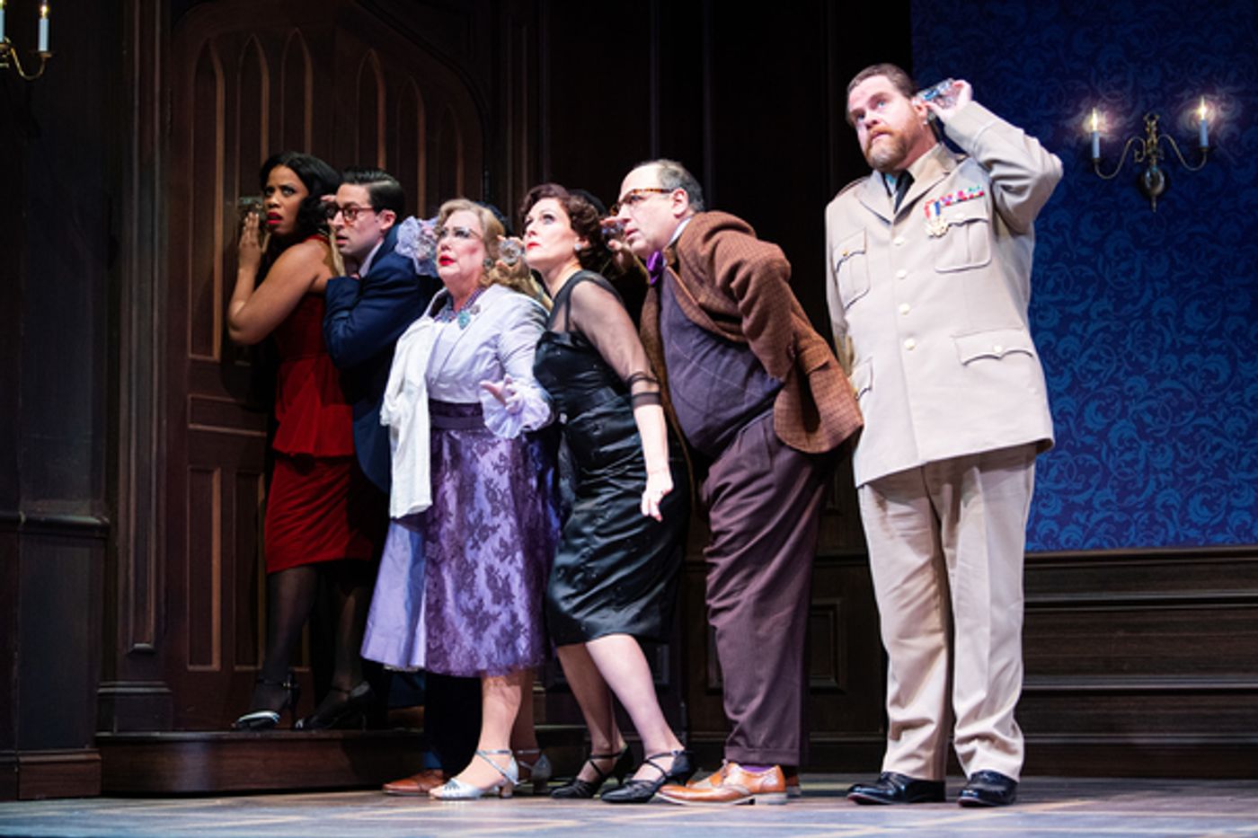 Photo Flash: Get a First Look at Production Photos of CLUE: A NEW COMEDY Starring John Treacy Egan and More  Image