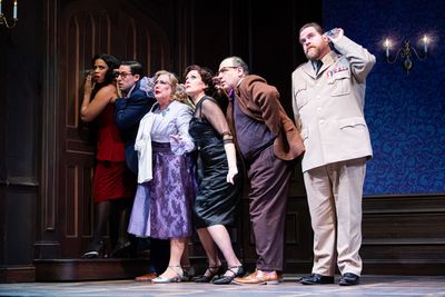 Eleasha Gamble, Alex Mandell, Kathy Fitzgerald, Donna English, Michael Kostroff, John Photo