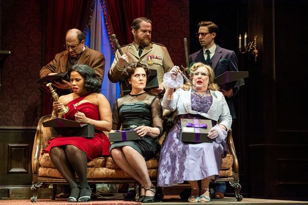 Eleasha Gamble, Donna English, Kathy Fitzgerald, Michael Kostroff, John Treacy Egan,  Photo