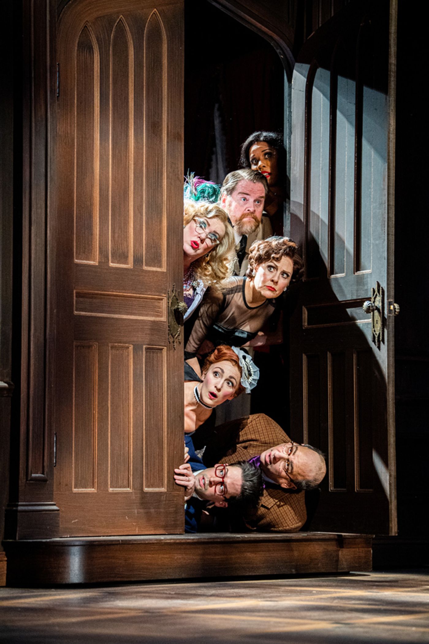 Photo Flash: Get a First Look at Production Photos of CLUE: A NEW COMEDY Starring John Treacy Egan and More  Image