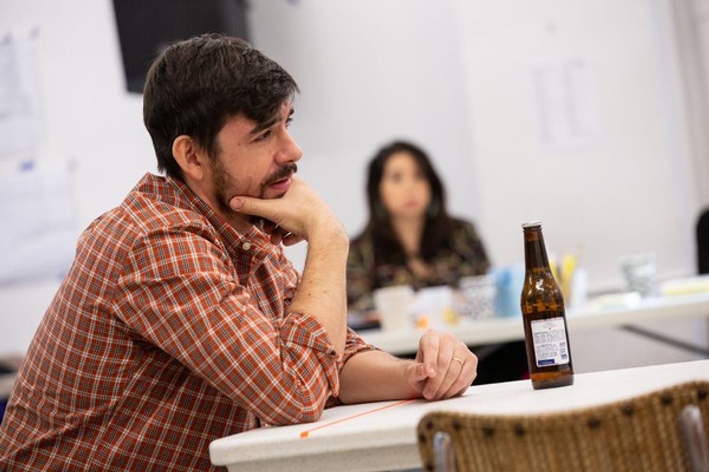 Photo Flash: Check Out Rehearsal Photos From Roundabout's 72 MILES TO GO...  Image