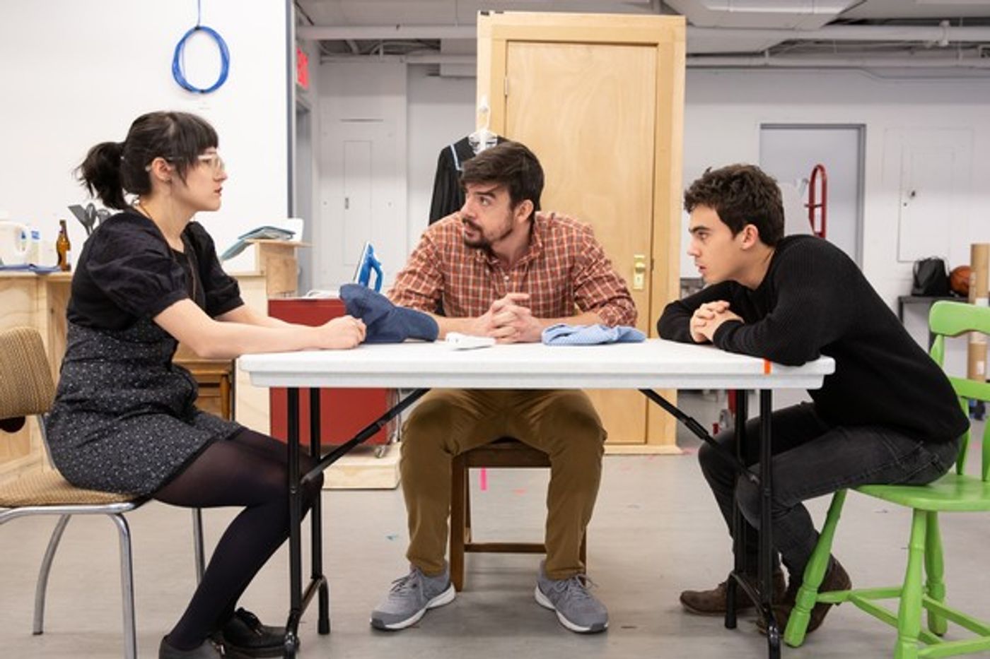 Photo Flash: Check Out Rehearsal Photos From Roundabout's 72 MILES TO GO...  Image