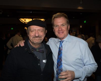 Scenic Designer John Iacovelli and Tom McCoy Photo