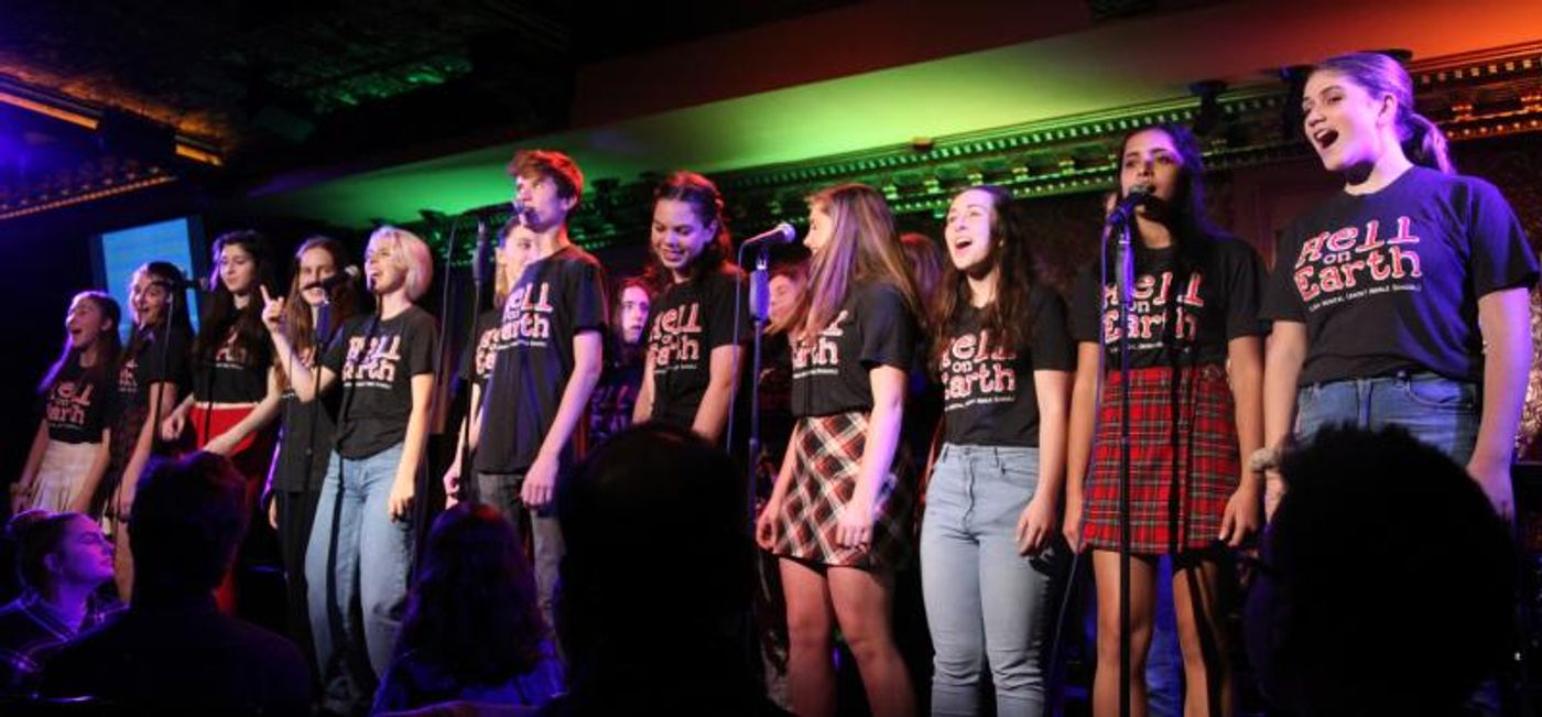 Review: HELL ON EARTH-A NEW MUSICAL (ABOUT MIDDLE SCHOOL) At Feinstein's/54 Below Delivers Grown-up Entertainment Out Of The Mouths Of Babes!  Image