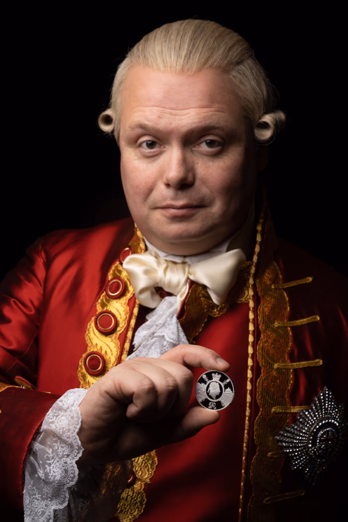 Photo Flash: The Royal Mint Partners With HAMILTON For King George III Commemorative Coin  Image