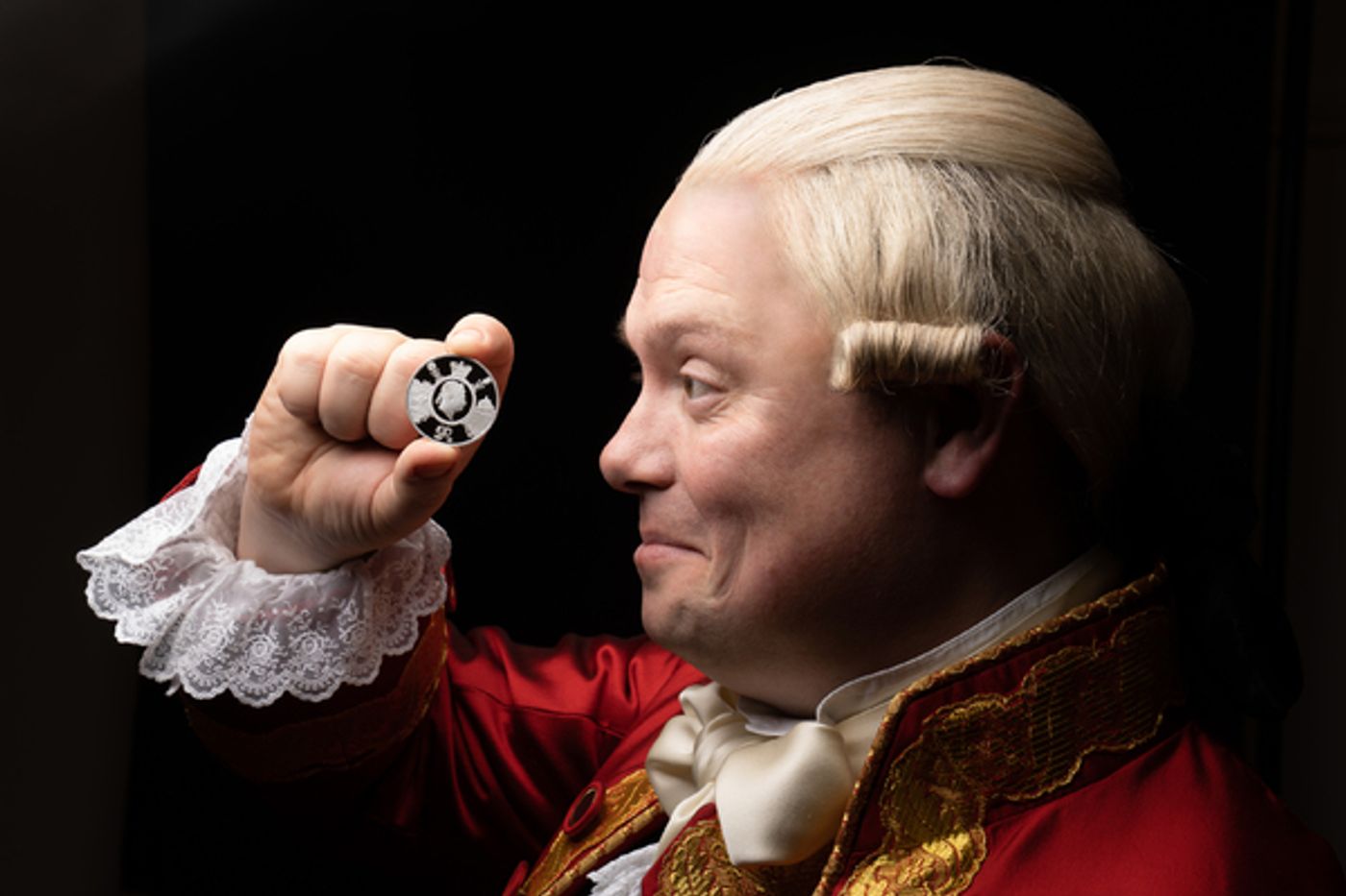 Photo Flash: The Royal Mint Partners With HAMILTON For King George III Commemorative Coin  Image