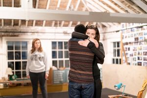 Jessica Hynes, Simon Manyonda, and Aisling Loftus Photo