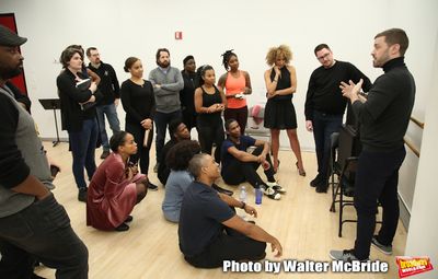 Adam Koch with cast & creative team Photo