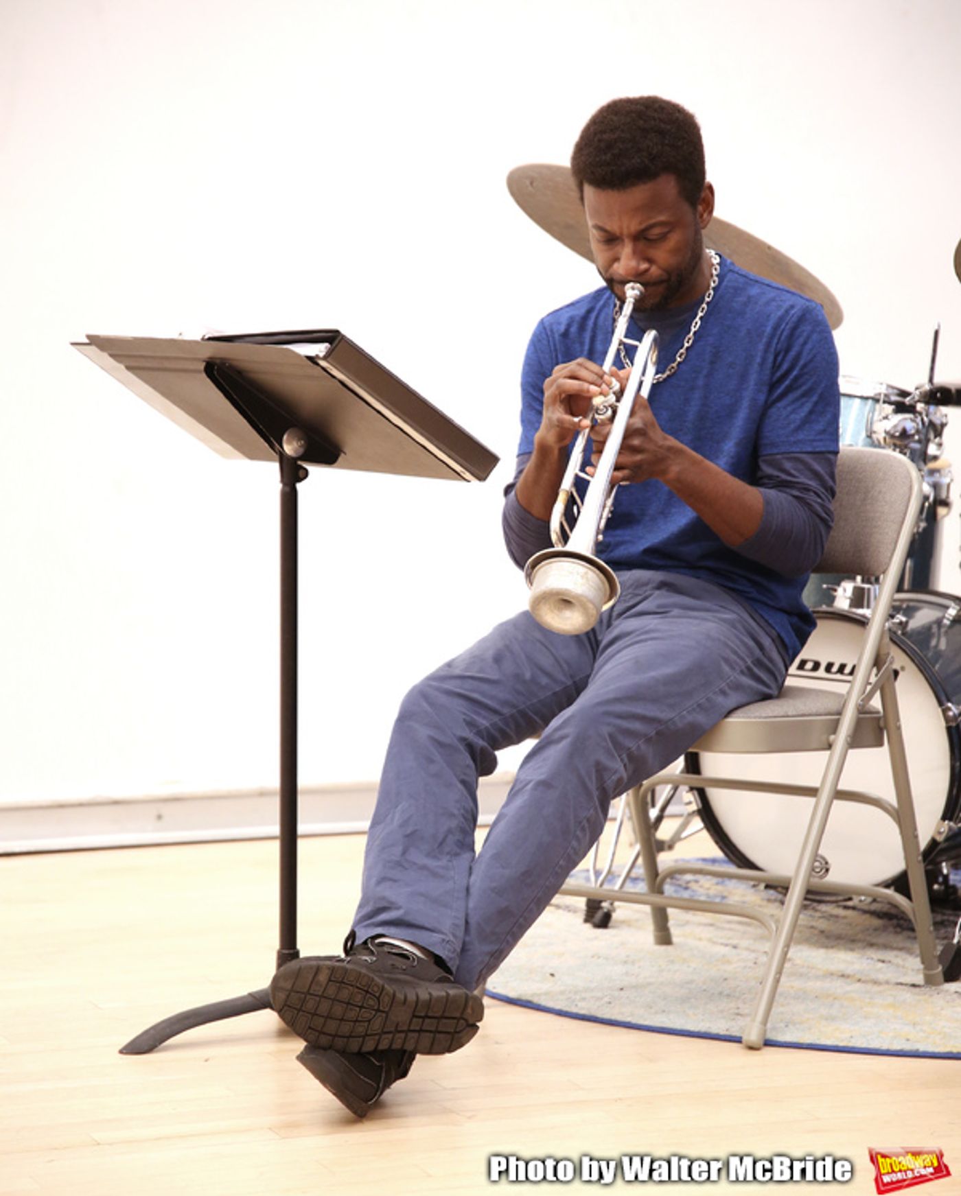 Photo Coverage: Get a First Look at A WONDERFUL WORLD Rehearsal Photos  Image