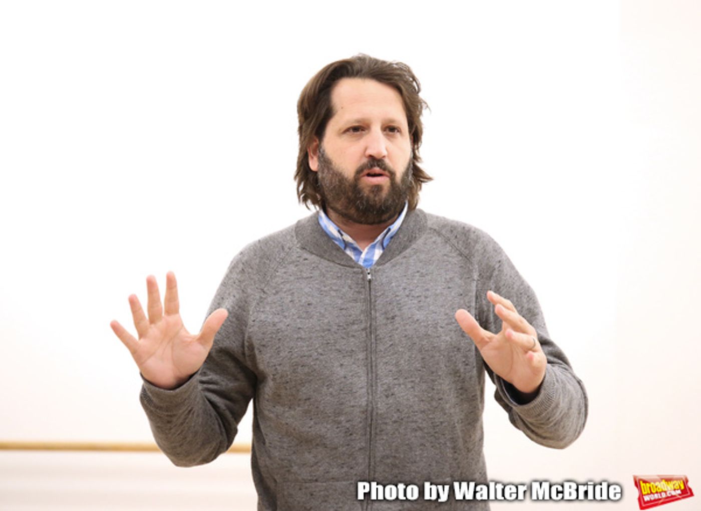 Photo Coverage: Get a First Look at A WONDERFUL WORLD Rehearsal Photos  Image