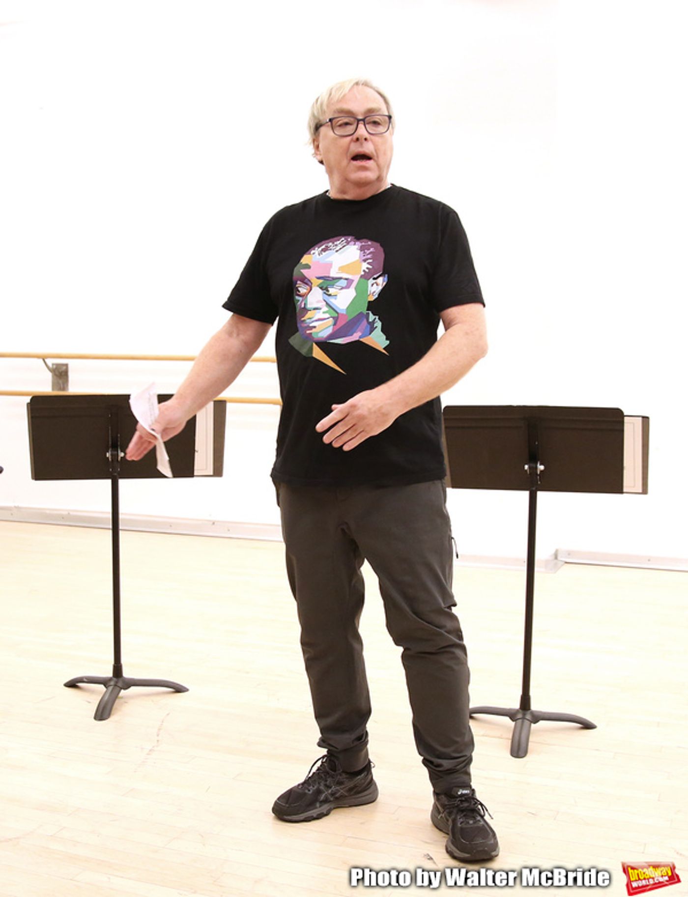 Photo Coverage: Get a First Look at A WONDERFUL WORLD Rehearsal Photos  Image