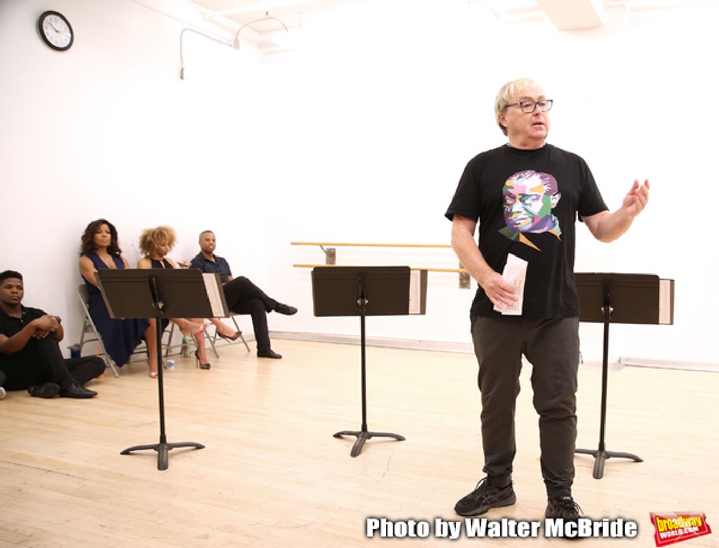 Photo Coverage: Get a First Look at A WONDERFUL WORLD Rehearsal Photos  Image