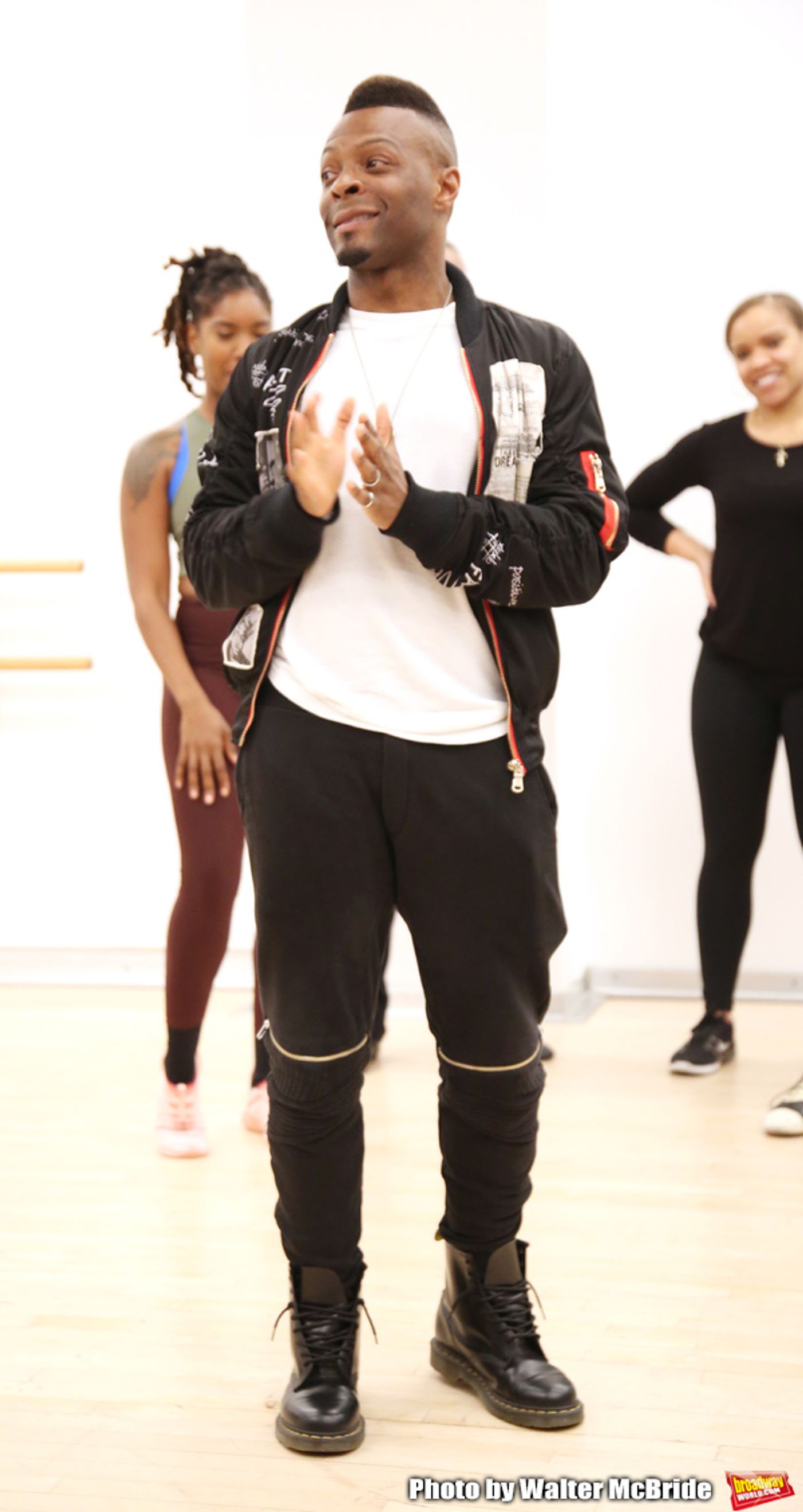 Photo Coverage: Get a First Look at A WONDERFUL WORLD Rehearsal Photos  Image