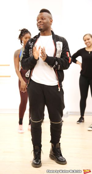 Ricky Tripp During the Open Rehearsal for the Miami New Drama's World Premiere Musica Photo