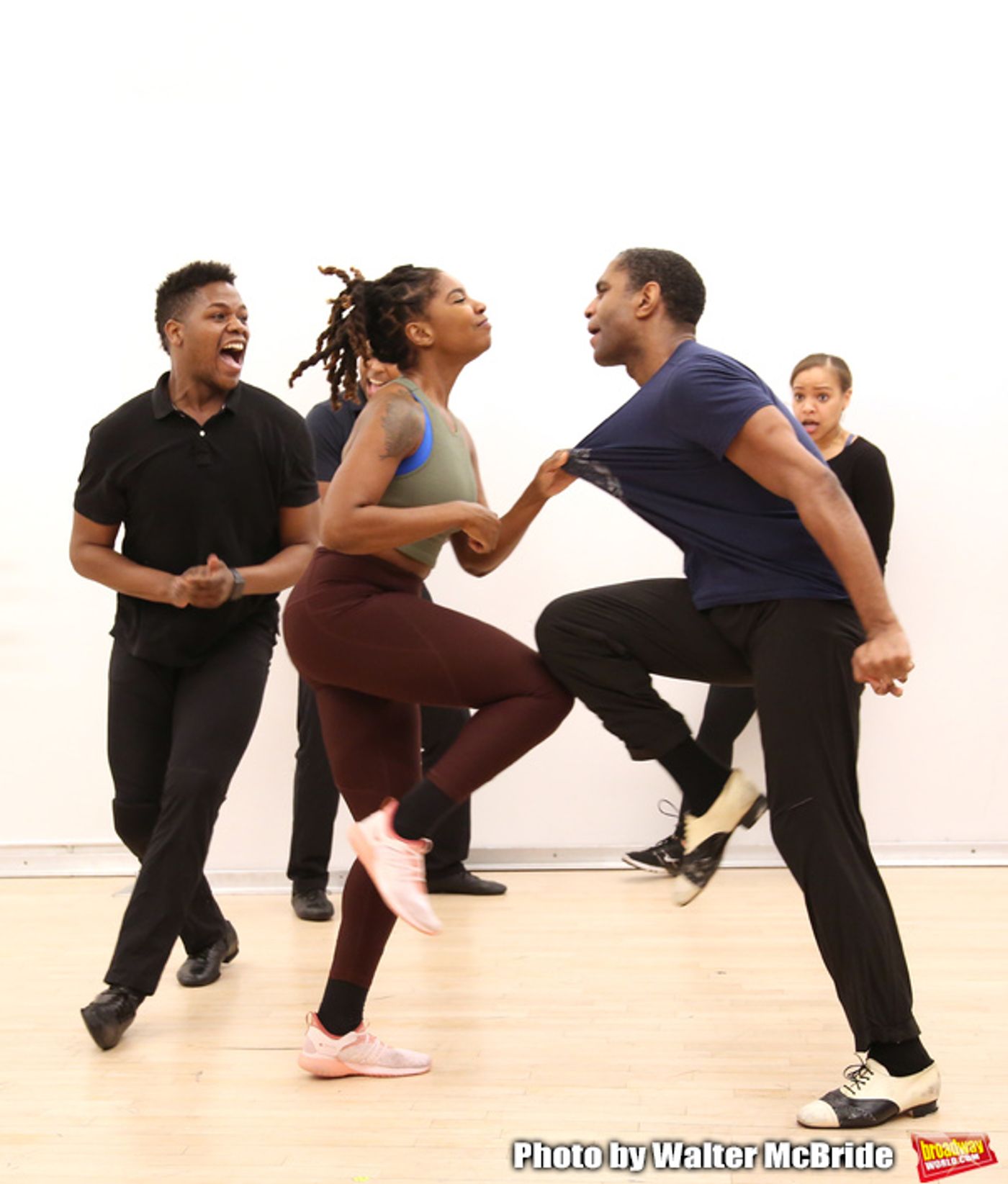 Photo Coverage: Get a First Look at A WONDERFUL WORLD Rehearsal Photos  Image