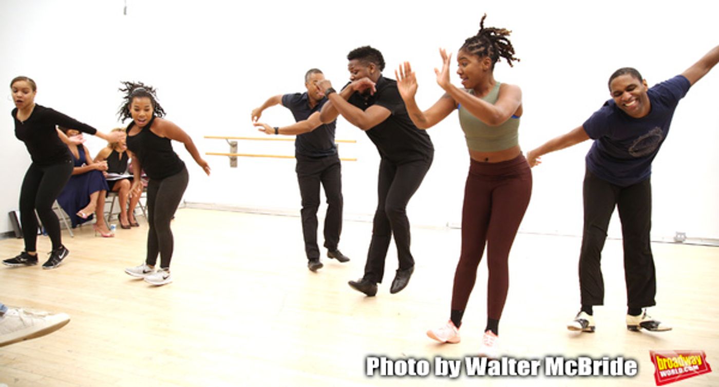 Photo Coverage: Get a First Look at A WONDERFUL WORLD Rehearsal Photos  Image