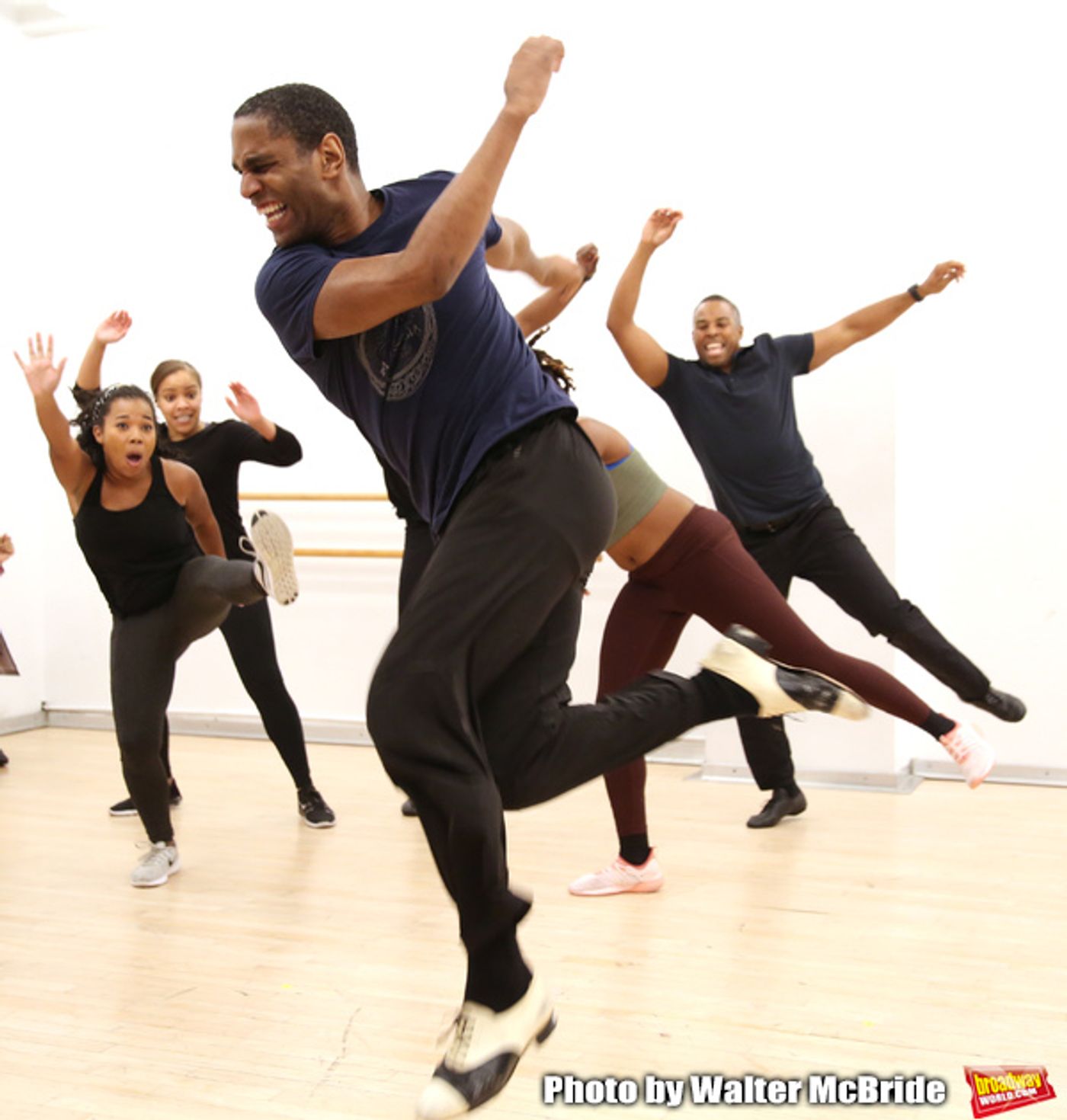 Photo Coverage: Get a First Look at A WONDERFUL WORLD Rehearsal Photos  Image