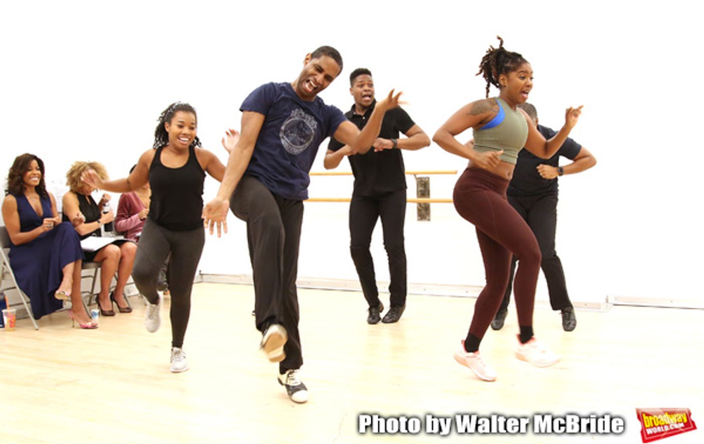 Photo Coverage: Get a First Look at A WONDERFUL WORLD Rehearsal Photos  Image