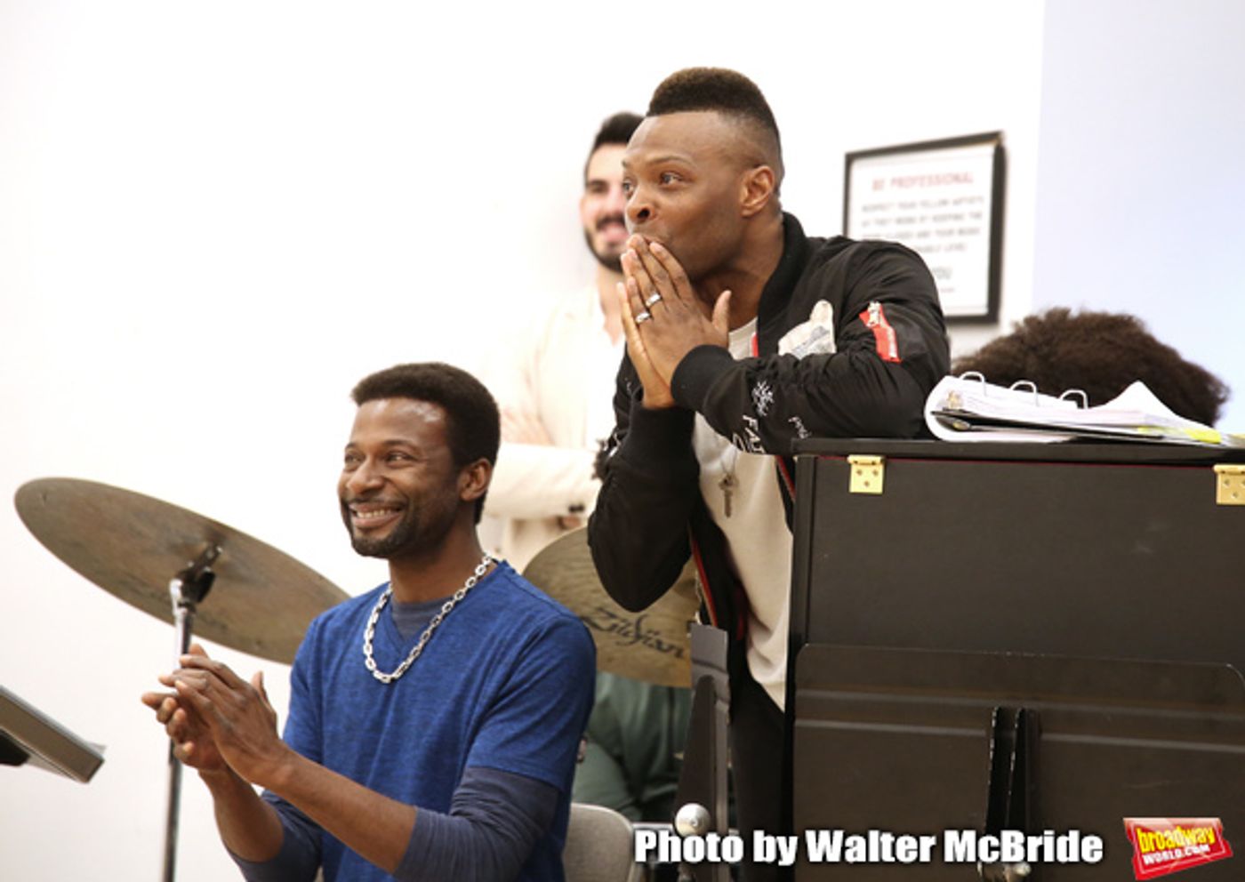 Photo Coverage: Get a First Look at A WONDERFUL WORLD Rehearsal Photos  Image