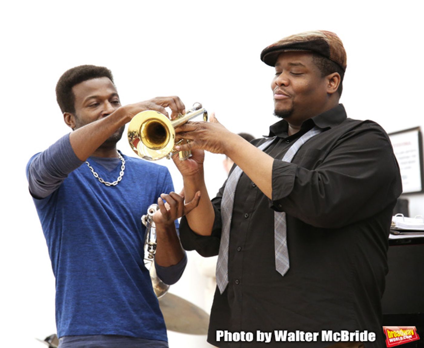 Photo Coverage: Get a First Look at A WONDERFUL WORLD Rehearsal Photos  Image