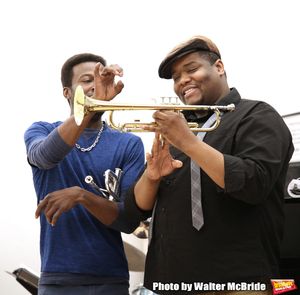 Yamin Mustafa and Juson Williams @ BroadwayWorld Yamin Mustafa and Juson Williams Photo