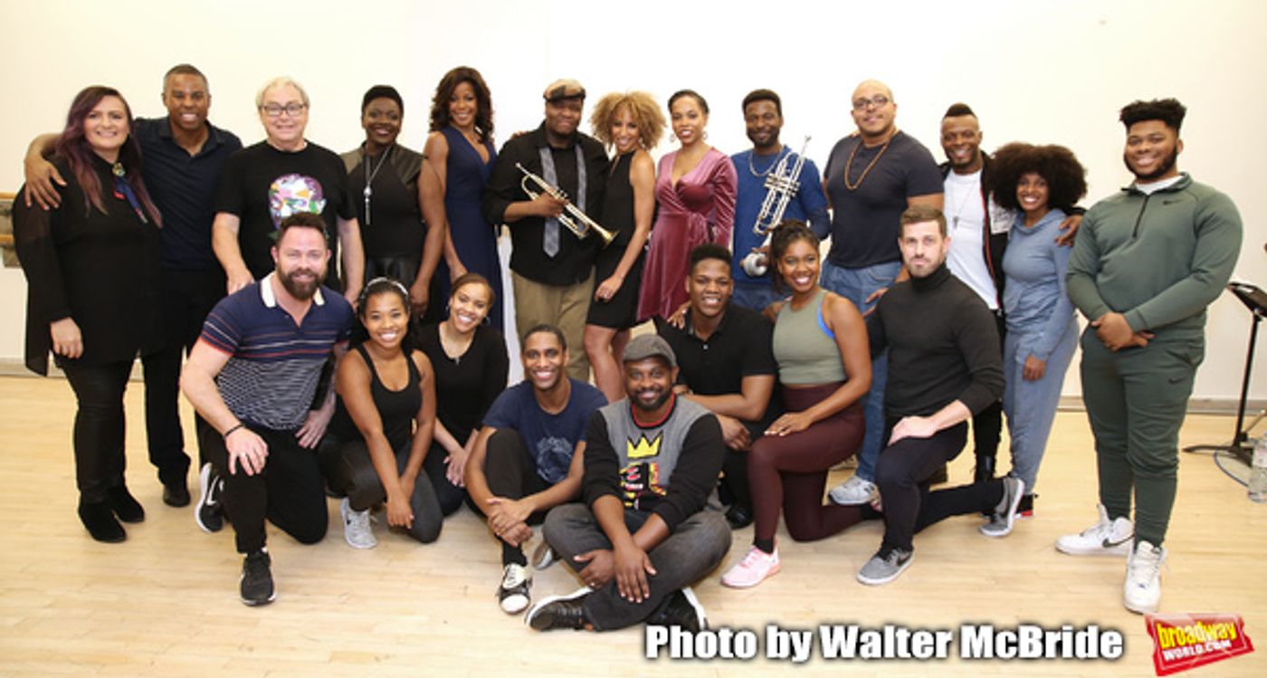 Photo Coverage: Get a First Look at A WONDERFUL WORLD Rehearsal Photos  Image