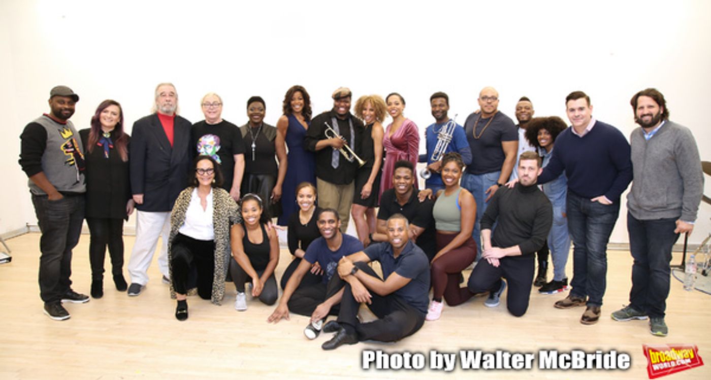 Photo Coverage: Get a First Look at A WONDERFUL WORLD Rehearsal Photos  Image