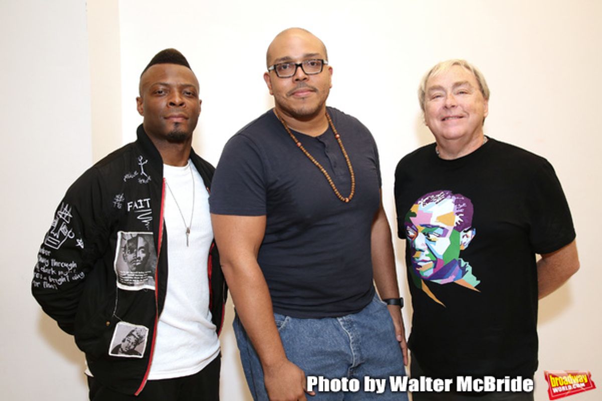 Rickey Tripp, Aurin Squire and Christopher Renshaw  at 