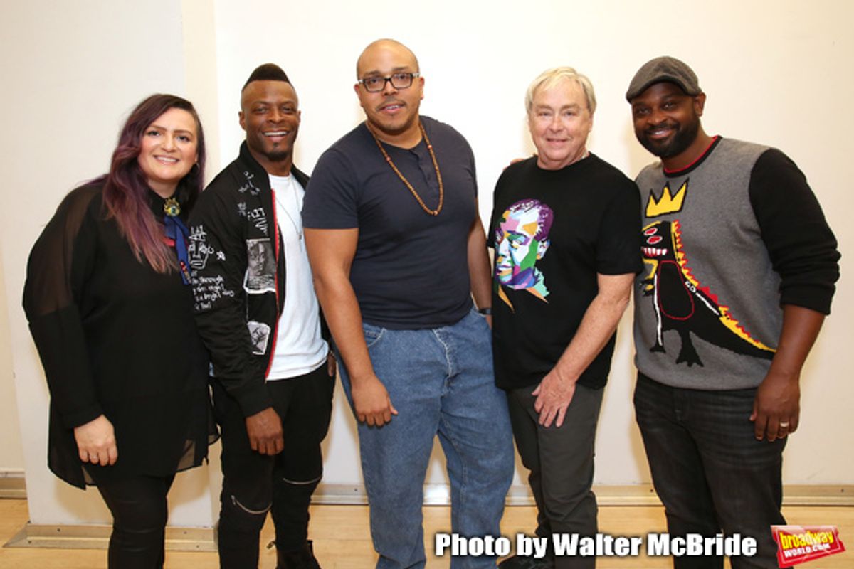 Annastacia Victory, Rickey Tripp, , Aurin Squire,  Christopher Renshaw, Michael O. Michell at 