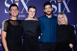 Toby Marlow, Lucy Moss, Jamie Armitage, Carrie-Anne Ingrouille Photo