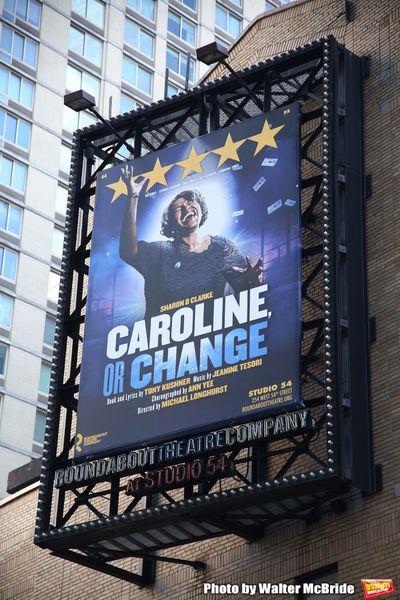 Theatre Marquee unveiling  for the  Roundabout Theatre Company's revival of the Tony  Photo