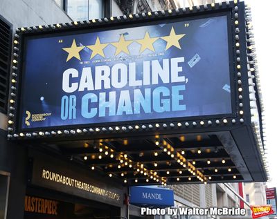 Theatre Marquee unveiling  for the  Roundabout Theatre Company's revival of the Tony  Photo