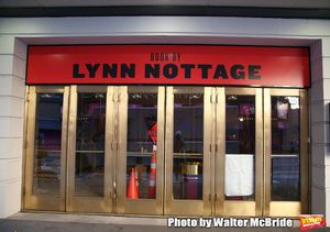 Theatre Marquee unveiling  for  "MJ The Musical" starring Ephraim Sykes at the Neil s Photo